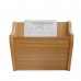 FixtureDisplays® Single - Tapered Bottom Letter Size File Holder 104160